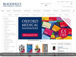 Blackwell Books screenshot