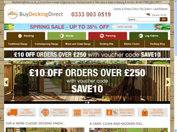 Buy Decking Direct screenshot