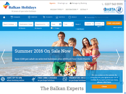 Balkan Holidays screenshot