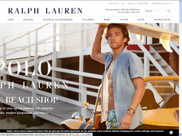 Ralph Lauren screenshot