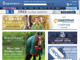 Equestrian.com screenshot