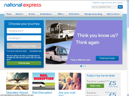 National Express screenshot